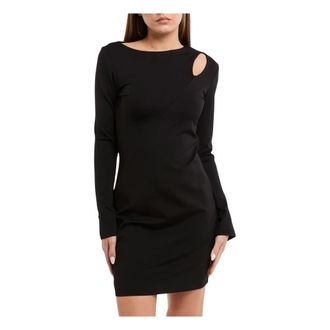 Marella Radica Jurk - Dames - Korte kleedjes - Zwart - S - Kleedjes