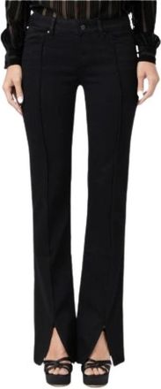 Paige Broeken - Dames - Slim Fit Broeken - Zwart - W29 - Katoen - Broeken