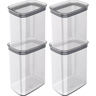 Ou Airtight Clear Stackable Food Storage Container Set with Leak Proof Lid at Nordstrom