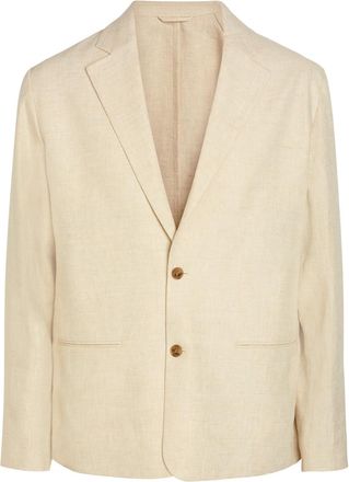 Nn.07 Timo Linen Blazer - Ecru - L