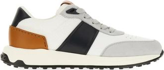 Tod's Panelled leren sneakers - Heren - Sneakers - Veelkleurig - 44 EU - Leer - Schoenen
