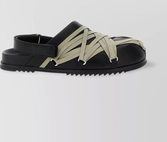Rick Owens leather granola sandals