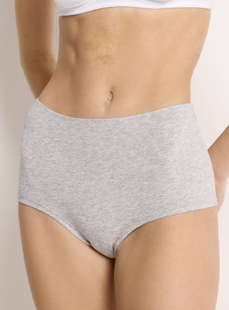 Miiyu Womens Minimalist high-waist boyshort Organic cotton