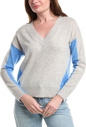 Isla June Colorblock Cashmere Top