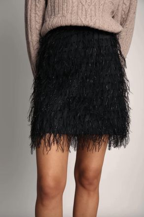 Munthe Loraine Mini Skirt In Black