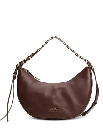 Tommy Hilfiger chain-strap shoulder bag - Brown