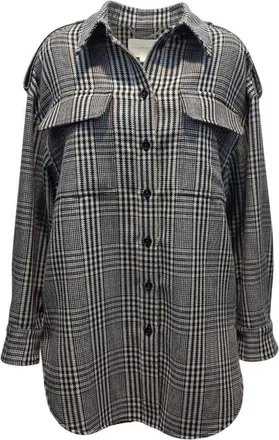 Stella McCartney geruit wollen overhemd