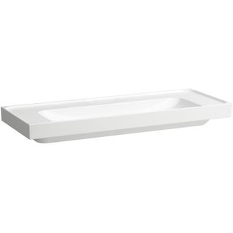 Laufen Laufen - Lavabo Meda, Empotrable, 1200x460mm, Repisa A Ambos Lados