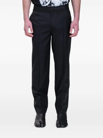 Helmut Lang Pantaloni dritti in lana - Nero