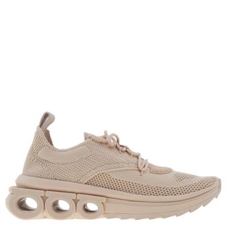 Ferragamo Nima Technical Knit Running Sneakers, Size 7