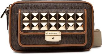 Michael Kors Bradshaw Postina Schoudertas - Dames - Schoudertassen - Bruin - ONE Size - Tassen