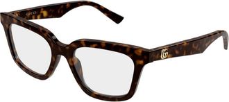 Gucci Glasses, female, Brown, Size: 51 MM Optical Frame