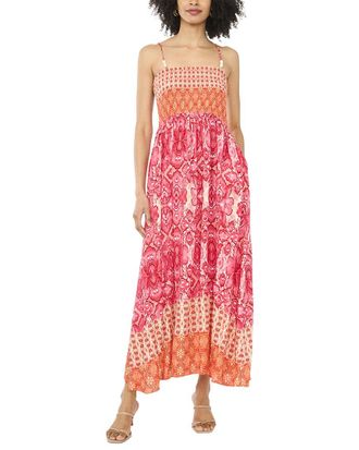 Vince Camuto Smocked Bodice Maxi Dress