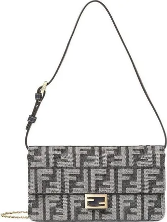 Fendi (WMNS) Fendi FW25 Wallet On Chain Baguette Blue 8M0498AUT4F1UJ5