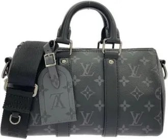 Louis Vuitton Vintage, unisex, Grijs, ONE Size, Pre-owned Boston bag