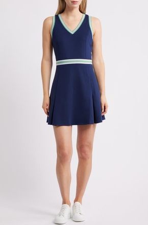 Tommy Bahama Coastal Bay Sleeveless Fit & Flare Dress in Coastline at Nordstrom, Size X-Large