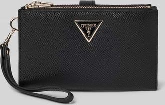 Guess Portemonnaie in Leder-Optik Modell Laurel in Black, Gr&ouml;&szlig;e 1