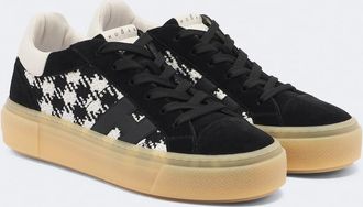 Hogan Hogan Crosswind suede-trimmed sneakers