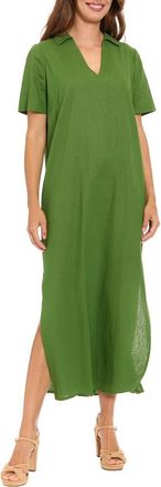 London Times V-Neck Maxi Dress in Willow Bough at Nordstrom Rack, Size 14
