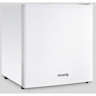 H.Koenig Hkoenig - Fgx480 Mini Nevera El&eacute;ctrica Con Capacidad De 45 Litros, Con Compartimento Congelador, 50 W, Blanco