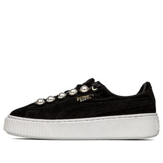 Puma (WMNS) PUMA Suede Platform Bling Black 366688-01