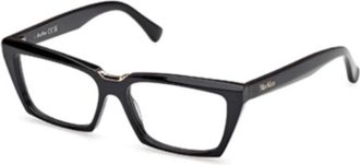 Max Mara Mm 5180 Optisch Montuur - unisex - Brillen - Zwart - 53 MM - Accessoires
