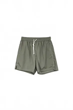Fedeli Mens Madeira Airstop Swim Shorts Trunks In Grey