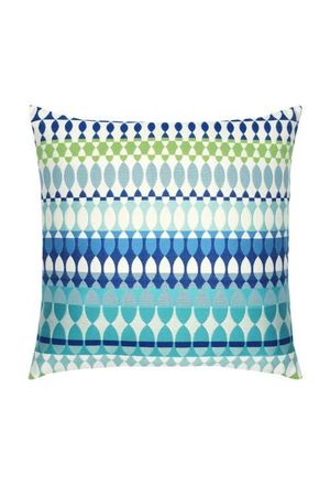 Elaine Smith Modern Oval Indoor & Outdoor Woven Accent Pillow in Ocean at Nordstrom, Size 20X20