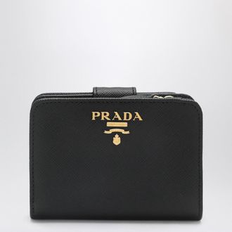 Prada Small black Saffiano leather wallet