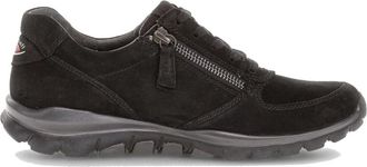 Gabor Rollingsoft Sneaker - Dames - Sneakers - Zwart - 37 1/2 EU - Leer - Schoenen