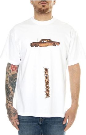 HUF T-shirt met ronde hals - Heren - T-shirts - Wit - S - Tops
