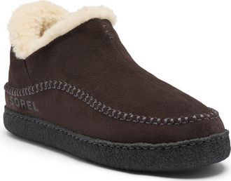 Sorel Manawan III Slipper in Blackened Brown/jet at Nordstrom, Size 12