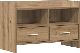 vidaXL Mueble De Tv 71,5 X 33 X 47 Cm Roble Artisan Vidaxl