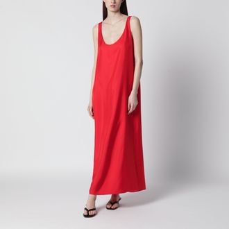 R&oacute;he Red silk dress