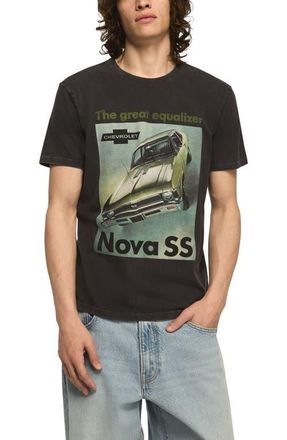 Lucky Brand Chevrolet Nova Graphic T-Shirt in Jet Black at Nordstrom, Size Xx-Large