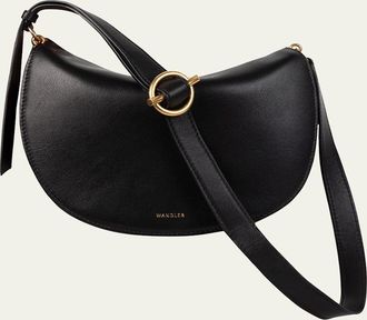 Wandler Kate Flap Leather Crossbody Bag