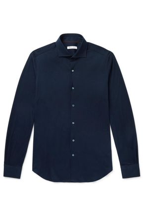 Loro Piana Slim-Fit Cotton-Jersey Shirt