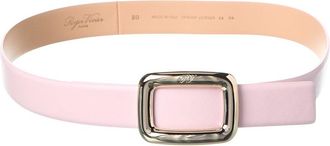 Roger Vivier Buckle Leather Belt