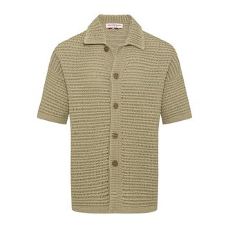 Orlebar Brown Thomas Knit Shirt - - Shirts - Uomo - Verde - M
