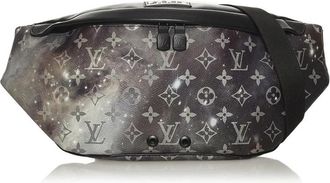 Louis Vuitton Pre-owned Monogram Galaxy Discovery Bumbag - Dames - Vintage Heuptassen - Zwart - ONE Size - Vintage