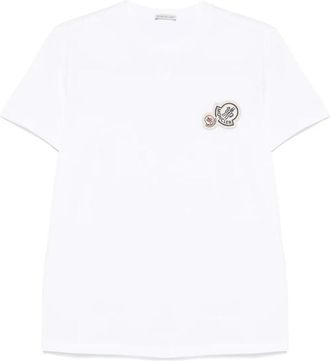 Moncler Hombre, Camisetas, Blanco, Talla: M