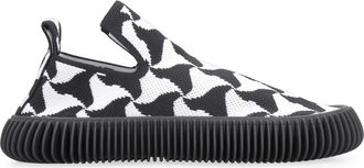 Bottega Veneta Golvende Driehoek Slip-On Sneakers - Dames - Sneakers - Veelkleurig - 35 EU - Schoenen