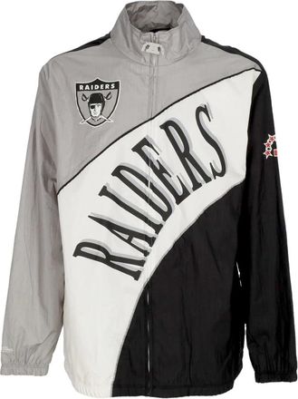 Mitchell & Ness Retro Windbreaker met Oakland Raiders Print - Heren - Zomerjassen - Veelkleurig - XL - Polyester - Jassen