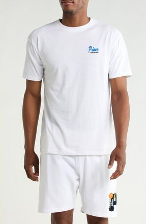Prince Logo Print Graphic T-Shirt in White at Nordstrom Rack, Size Medium