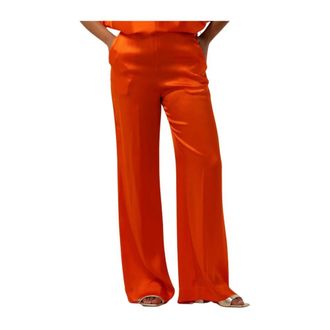 Semicouture Broeken, Dames, Oranje, S, Emmerson Broeken Oranje