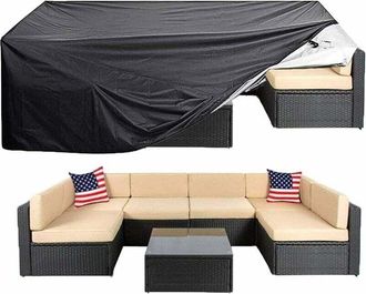 OEM Funda Para Muebles De Patio, Extragrande, Para Mesa, Silla O Sof&aacute;, Impermeable, Antipolvo, Anti-uv Y Viento (315 X 160 X 74 Cm)