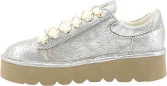 Panchic P003 Vetersneaker - Dames - Sneakers - Grijs - 38 EU - Katoen - Schoenen