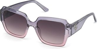 Guess GU7681 20B Womens Sunglasses Grey Size 54