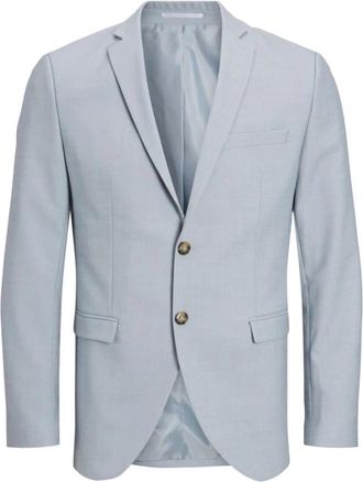 Jack & Jones Giacca Sartoriale - Heren - Blazers - Blauw - S - Leer - Jassen