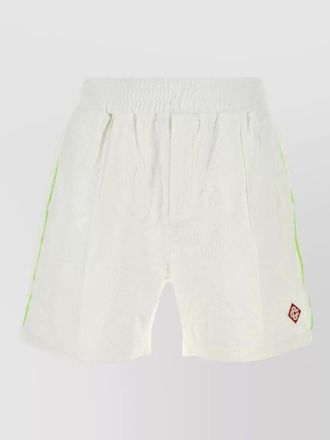 Casablanca stretch cotton blend bermuda shorts